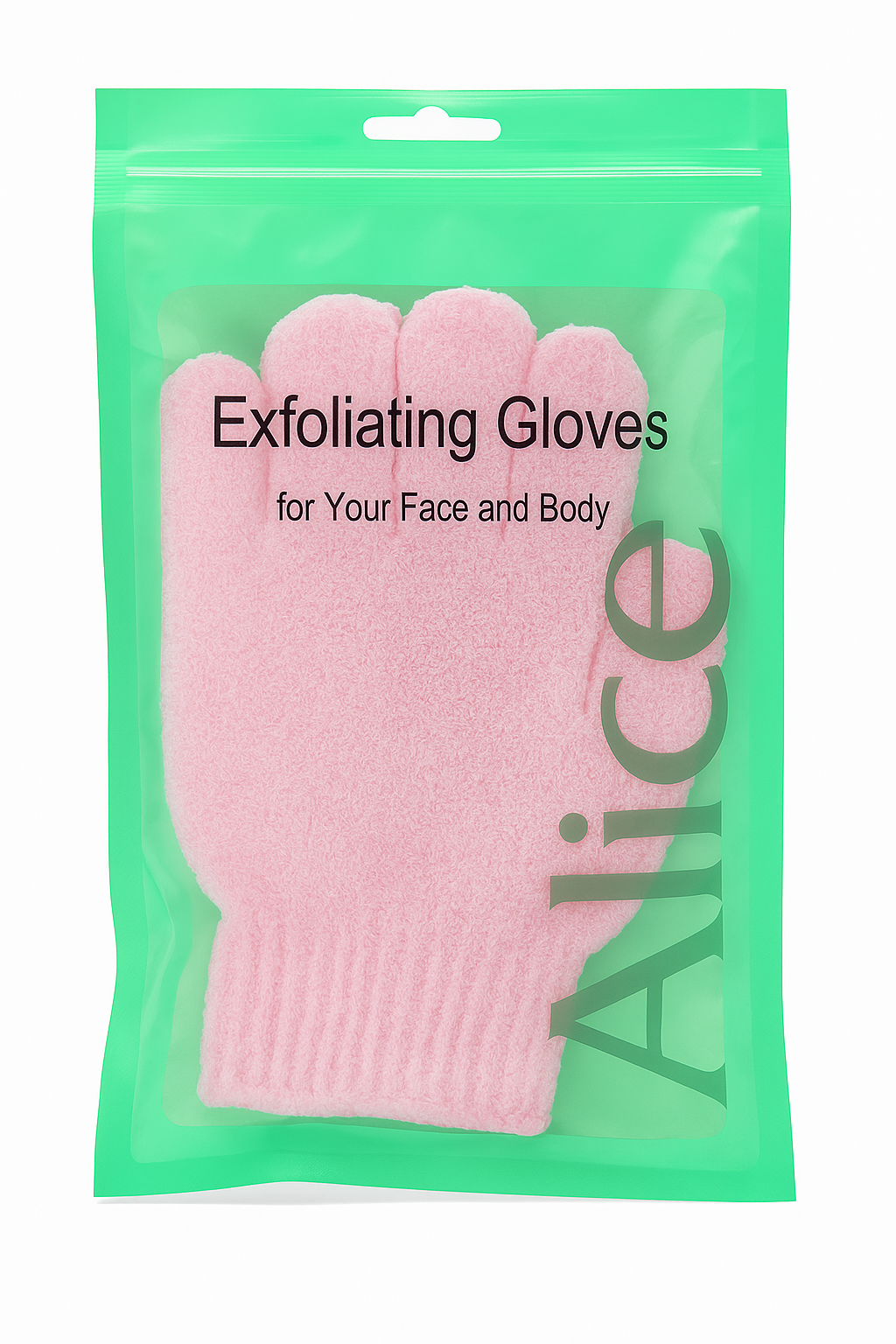 Alice - Exfoliating Gloves For Your Face And Body | قفازات التقشير من اليس للجسم